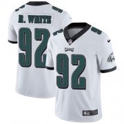 Wholesale Cheap Nike Eagles #92 Reggie White White Men's Stitched NFL Vapor Untouchable Limited Jersey