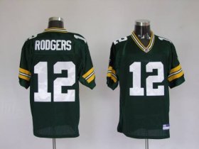 Wholesale Cheap Packers #12 Aaron Rodgers Green Stitched NFL Jersey