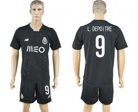 Wholesale Cheap Oporto #9 L.Depoitre Away Soccer Club Jersey
