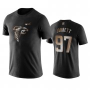 Wholesale Cheap Falcons #97 Grady Jarrett Black NFL Black Golden 100th Season T-Shirts