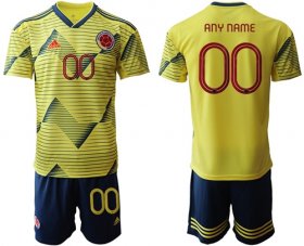 Wholesale Cheap Colombia Personalized Home Soccer Country Jersey