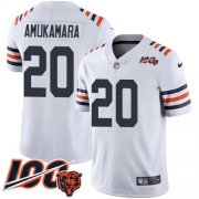 Wholesale Cheap Nike Bears #20 Prince Amukamara White Alternate Youth Stitched NFL Vapor Untouchable Limited 100th Season Jersey