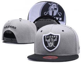 Wholesale Cheap NFL Oakland Raiders Team Logo Snapback Adjustable Hat LT101
