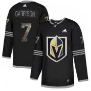 Wholesale Cheap Adidas Golden Knights #7 Jason Garrison Black Authentic Classic Stitched NHL Jersey