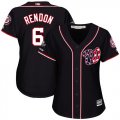 Wholesale Cheap Nationals #6 Anthony Rendon Navy Blue Alternate 2019 World Series Champions Women's Stitched MLB Jersey