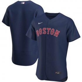 Wholesale Cheap Boston Red Sox Men\'s Nike Navy Alternate 2020 Authentic MLB Jersey
