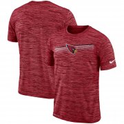 Wholesale Cheap Arizona Cardinals Nike Sideline Velocity Performance T-Shirt Heathered Cardinal