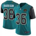 Wholesale Cheap Nike Jaguars #36 Ronnie Harrison Teal Green Alternate Men's Stitched NFL Vapor Untouchable Limited Jersey