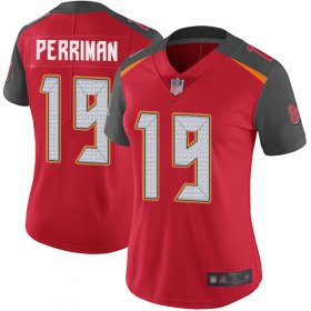 Wholesale Cheap Nike Buccaneers #19 Breshad Perriman Red Team Color Women\'s Stitched NFL Vapor Untouchable Limited Jersey