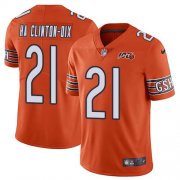 Wholesale Cheap Nike Bears #21 Ha Ha Clinton-Dix Orange Men's 100th Season Stitched NFL Limited Rush Jersey