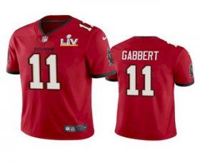 Wholesale Cheap Men\'s Tampa Bay Buccaneers #11 Blaine Gabbert Red 2021 Super Bowl LV Limited Stitched NFL Jersey
