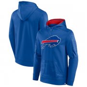 Wholesale Cheap Men's Buffalo Bills Royal On The Ball Pullover Hoodie