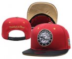 Wholesale Cheap Philadelphia 76ers Snapback Ajustable Cap Hat YD 6