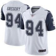 Wholesale Cheap Nike Cowboys #94 Randy Gregory White Men's Stitched NFL Limited Rush Jersey