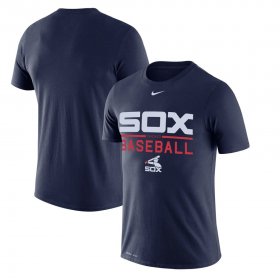 Wholesale Cheap Chicago White Sox Nike Practice Performance T-Shirt Navy