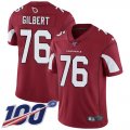 Wholesale Cheap Nike Cardinals #76 Marcus Gilbert Red Team Color Men's Stitched NFL 100th Season Vapor Limited Jersey