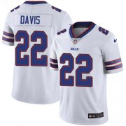 Wholesale Cheap Nike Bills #22 Vontae Davis White Youth Stitched NFL Vapor Untouchable Limited Jersey