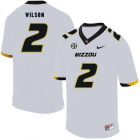 Wholesale Cheap Missouri Tigers 2 Micah Wilson White Nike College Football Jersey
