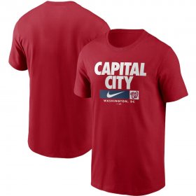 Wholesale Cheap Washington Nationals Nike Local Nickname T-Shirt Red