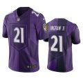 Wholesale Cheap Baltimore Ravens #21 Mark Ingram Purple Vapor Limited City Edition NFL Jersey