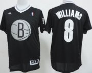 Wholesale Cheap Brooklyn Nets #8 Deron Williams Revolution 30 Swingman 2013 Christmas Day Black Jersey