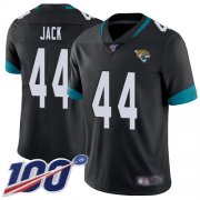 Wholesale Cheap Nike Jaguars #44 Myles Jack Black Team Color Men's Stitched NFL 100th Season Vapor Limited Jersey