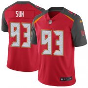 Wholesale Cheap Nike Buccaneers #93 Ndamukong Suh Red Team Color Men's Stitched NFL Vapor Untouchable Limited Jersey
