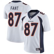 Wholesale Cheap Nike Broncos #87 Noah Fant White Men's Stitched NFL Vapor Untouchable Limited Jersey
