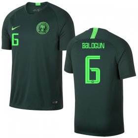 Wholesale Cheap Nigeria #6 Balogun Away Soccer Country Jersey
