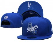 Wholesale Cheap Los Angeles Dodgers Stitched Snapback Hats 042