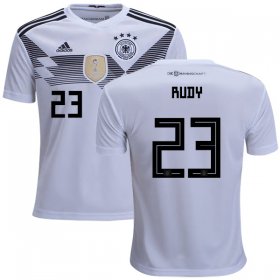 Wholesale Cheap Germany #23 Rudy White Home Kid Soccer Country Jersey