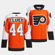 Cheap Men's Philadelphia Flyers #44 Nicolas Deslauriers 2023-24 Orange Stitched Jersey