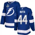 Cheap Adidas Lightning #44 Jan Rutta Blue Home Authentic 2020 Stanley Cup Champions Stitched NHL Jersey