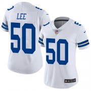 Wholesale Cheap Nike Cowboys #50 Sean Lee White Women's Stitched NFL Vapor Untouchable Limited Jersey