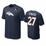 Wholesale Cheap Denver Broncos #27 Steve Atwater Navy Blue 2019 Hall Of Fame NFL T-Shirt