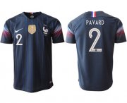 Wholesale Cheap France #2 Pavard Home Thai Version Soccer Country Jersey