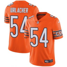 Wholesale Cheap Nike Bears #54 Brian Urlacher Orange Men\'s Stitched NFL Limited Rush Jersey