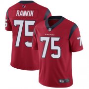 Wholesale Cheap Nike Texans #75 Martinas Rankin Red Alternate Men's Stitched NFL Vapor Untouchable Limited Jersey