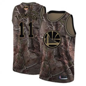 Wholesale Cheap Warriors #11 Klay Thompson Camo 2019 Finals Bound Basketball Swingman Realtree Collection Jersey