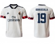 Wholesale Cheap Men 2020-2021 club Real Madrid home aaa version 19 white Soccer Jerseys2
