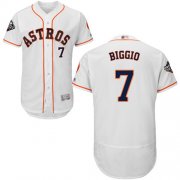 Wholesale Cheap Astros #7 Craig Biggio White Flexbase Authentic Collection 2019 World Series Bound Stitched MLB Jersey