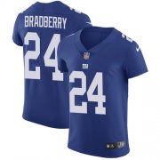 Wholesale Cheap Nike Giants #24 James Bradberry Royal Blue Team Color Men's Stitched NFL Vapor Untouchable Elite Jersey