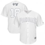 Wholesale Cheap San Diego Padres #18 Austin Hedges Majestic 2019 Players' Weekend Cool Base Player Jersey White