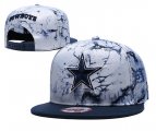Wholesale Cheap Cowboys Team Logo Smoke Navy Adjustable Hat TX