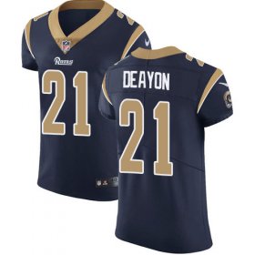 Wholesale Cheap Nike Rams #21 Donte Deayon Navy Blue Team Color Men\'s Stitched NFL Vapor Untouchable Elite Jersey