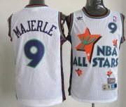 Wholesale Cheap NBA 1995 All-Star #9 Dan Majerle White Swingman Throwback Jersey