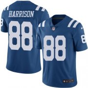 Wholesale Cheap Nike Colts #88 Marvin Harrison Royal Blue Men's Stitched NFL Limited Rush Jersey