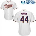 Wholesale Cheap Twins #44 Kyle Gibson White Cool Base Stitched MLB Jersey
