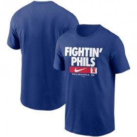 Wholesale Cheap Philadelphia Phillies Nike Local Nickname T-Shirt Royal
