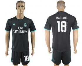 Wholesale Cheap Real Madrid #18 Mariano Away Soccer Club Jersey